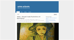 Desktop Screenshot of anime-artbooks.com